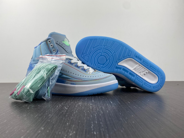 j balvin x air jordan 2 dq7691-419