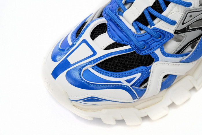 belanciaga Track 2 Sneaker Blue White 568614 W3AE2 4191