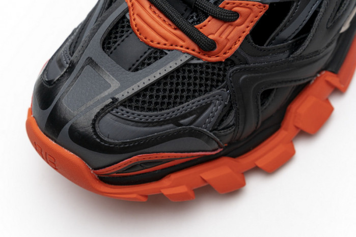 belanciaga Track 2 Sneaker Dark Grey Orange 570391 W2GN1 2002