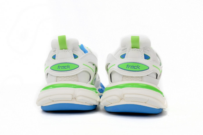 Ba*len*cia*ga tess s.green, white, and blue 542436 w2bc3 0285