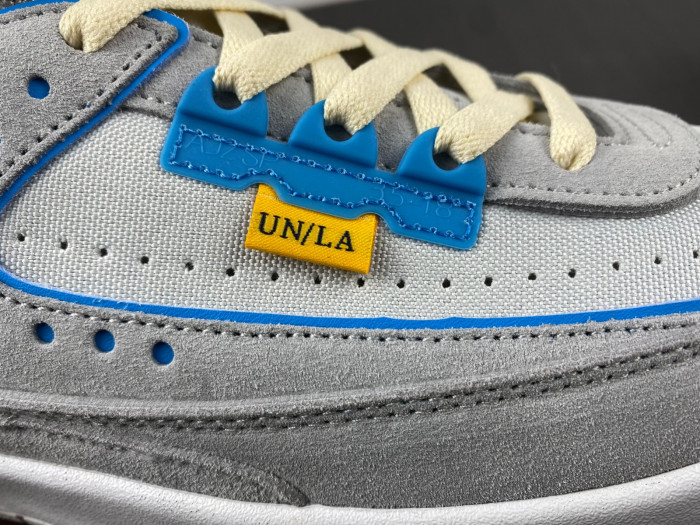 union x air jordan 2 "grey fog" dn3802-001
