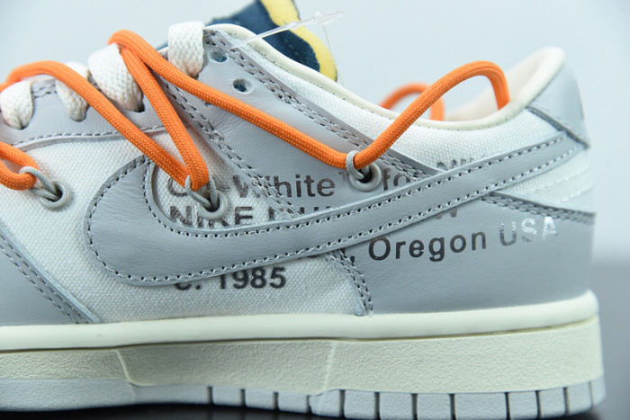 ow x dunk low 