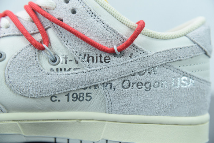 ow x dunk low 