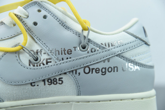ow x dunk low 