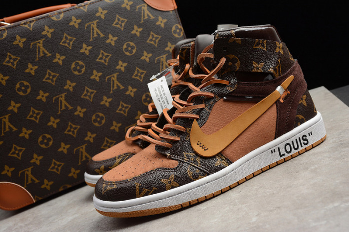 nike air jordan 1s（with case) aq0818-158