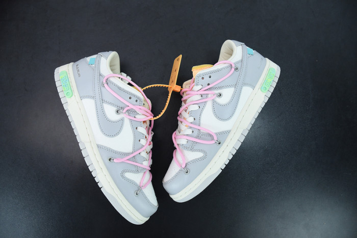 ow x dunk low 