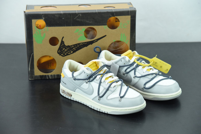 ow x dunk low 