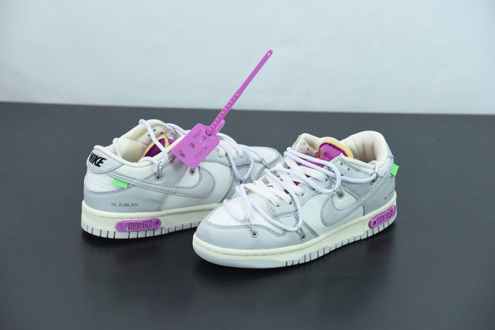 ow x dunk low 