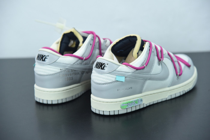 ow x dunk low 