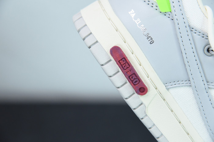 ow x dunk low 