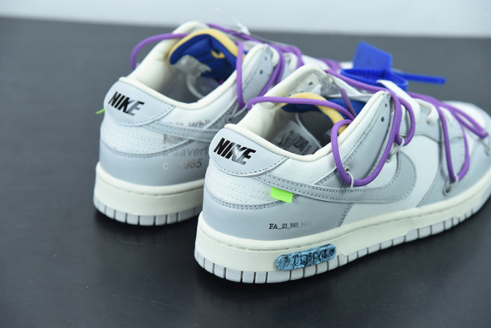ow x dunk low 