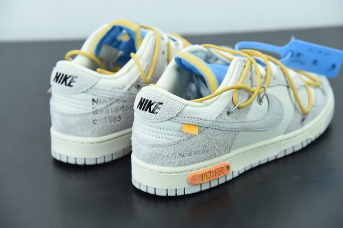 ow x dunk low 