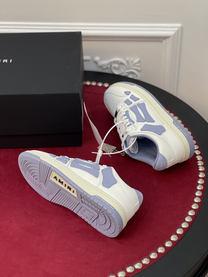 amiri* skel leather sneakers