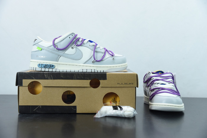 ow x dunk low 