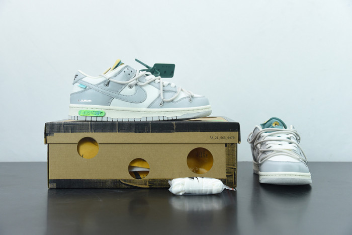 ow x dunk low 