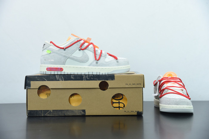 ow x dunk low 