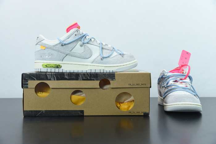 ow x dunk low 