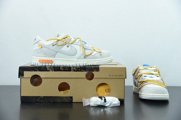 ow x dunk low 