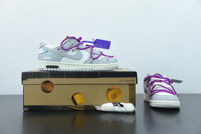 ow x dunk low 