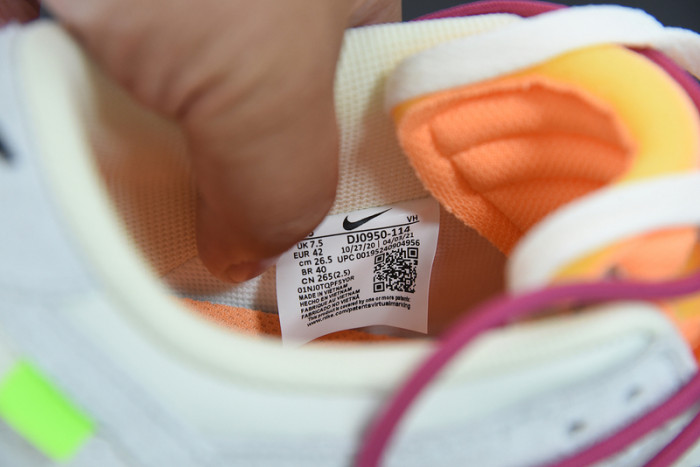ow x dunk low 