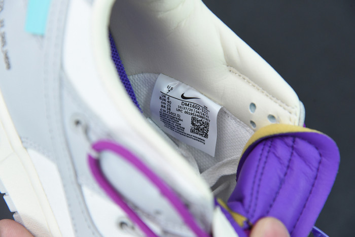 ow x dunk low 
