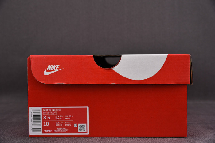 nike dunk low triple white (2021) dd1503-109