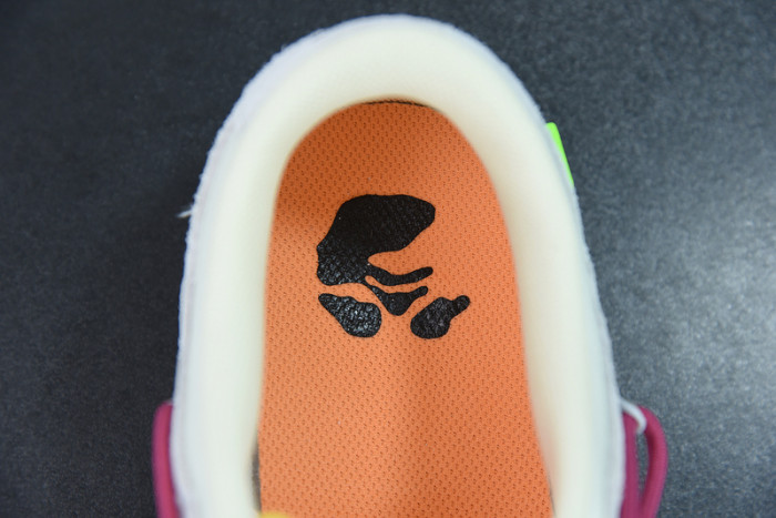 ow x dunk low 