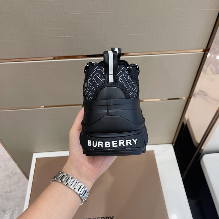 Bur*berry Check Cotton Arthur Sneakers