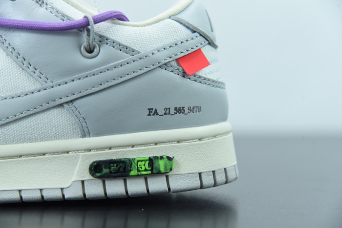 ow x dunk low 