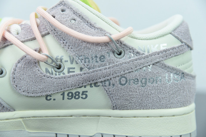 ow x dunk low 
