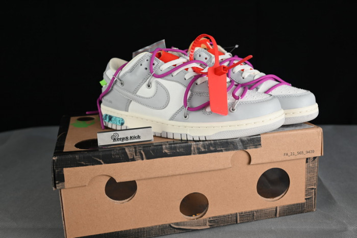 ow x dunk low 
