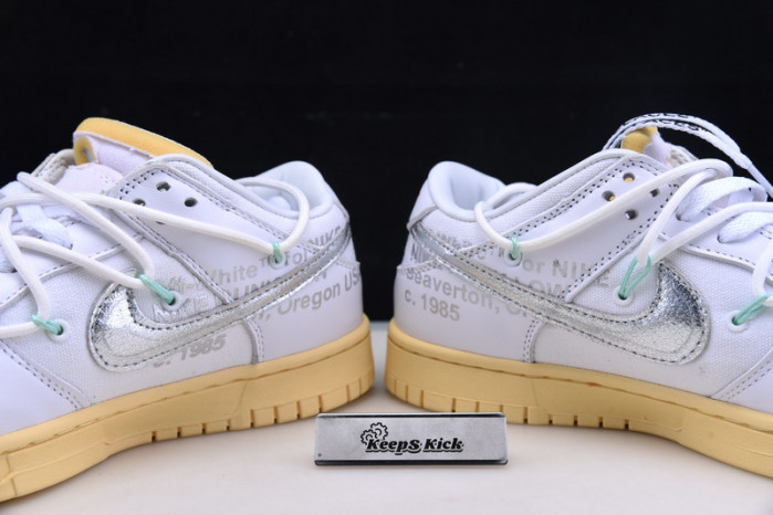 ow x dunk low 