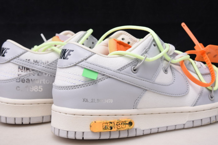 ow x dunk low 